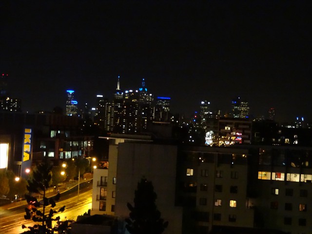 EDEN: Melbourne City skyline at night