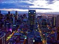 Amazing unobstructed views of Melbourne from your penthouse apartment